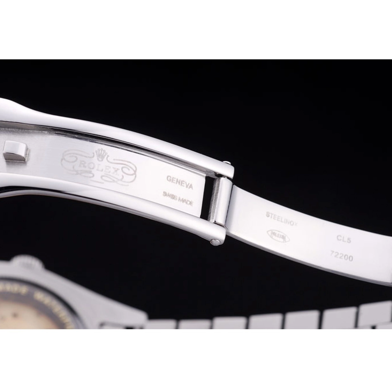 Good copy rolex watches Rolex Black Diamonds Datejust Bezel Ribbed Dial 7456 0516